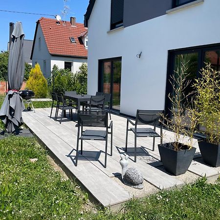 Maison Spacieuse Et Moderne Strasbourg オストヴァルト エクステリア 写真